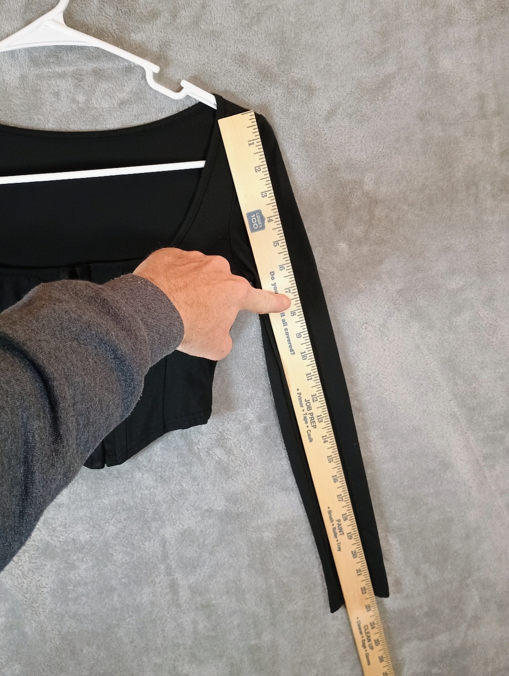 SHEIN Black Long Sleeve Corset Top XS - Picture 6 of 11